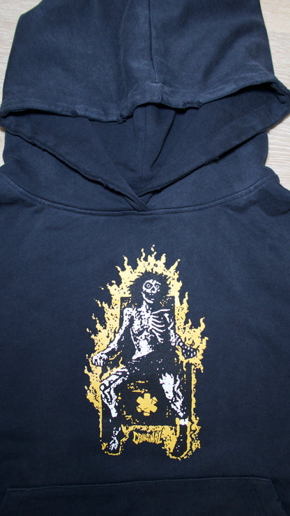 BURNING4U DISTRESSED HOODIE